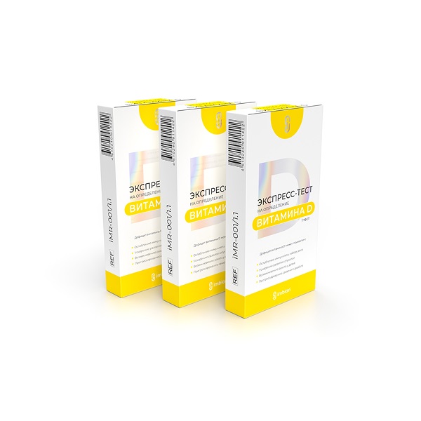 Экспресс-тест Витамин D-Имбиан-Иха для определения 25-гидроксивитамина D (25-OH Vitamin D) в крови 1 шт.