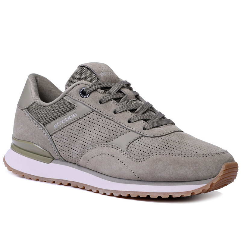 Кроссовки Strobbs женские F7717-19 хаки.