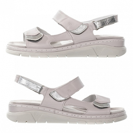 Сандалии Suave Mostar женские 12501T-1P96,TL93 серые. Изображение 2 из 3