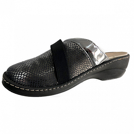 Сабо Giulietta Donna женские H140 антрацит лак. Изображение 2 из 3