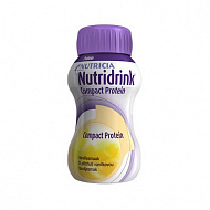 Нутридринк Компакт Протеин со вкусом ванили пластиковая бутылка 4x125 мл..