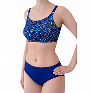 Купальник Ниночка раздельный 003-25 синий.